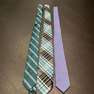 Bundle of 3 Manzini neckwear collection Ties